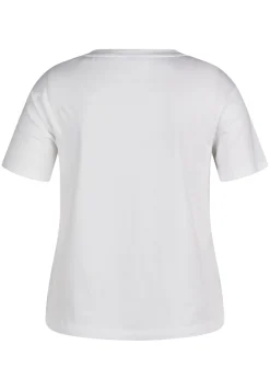 Damen Lecomte T-Shirt mit Glitzersteinen