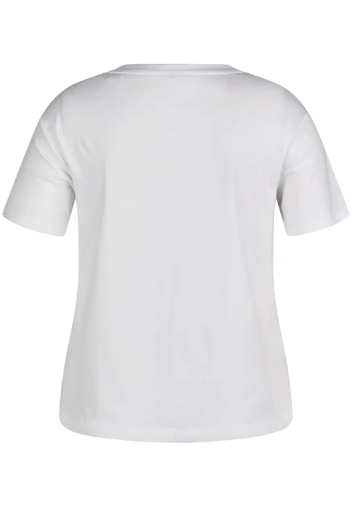 Damen Lecomte T-Shirt mit Glitzersteinen