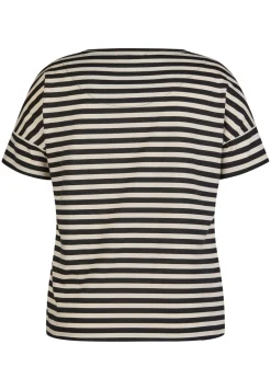 Damen Lecomte T-Shirt mit Glitzersteinen