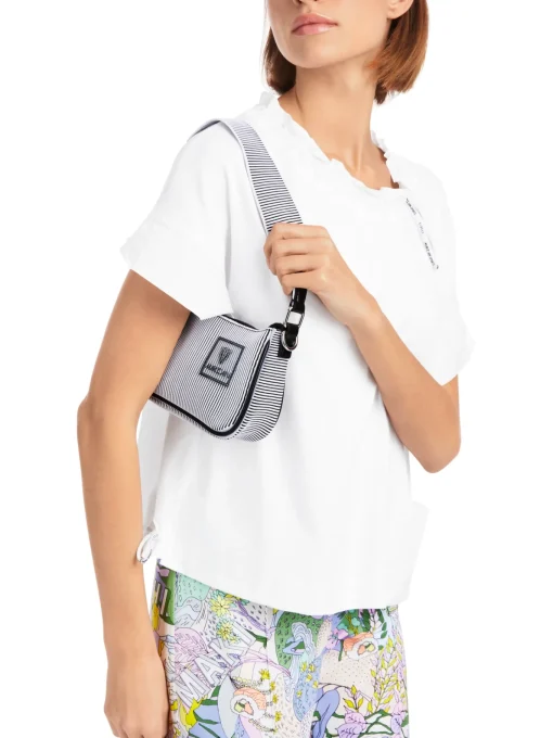 Damen Marc Cain T-Shirt mit Kordelzug