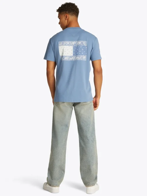 Herren Tommy Jeans T-Shirt mit Logo hinten