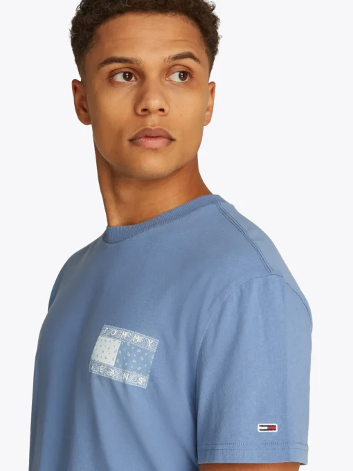 Herren Tommy Jeans T-Shirt mit Logo hinten