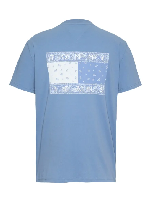 Herren Tommy Jeans T-Shirt mit Logo hinten
