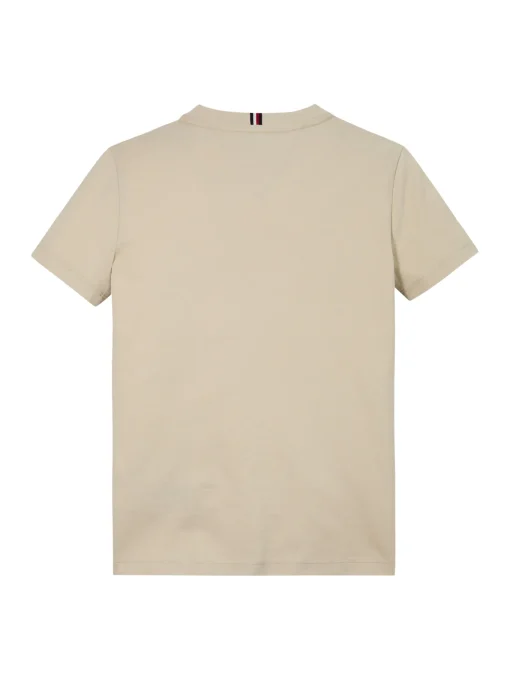 Kinder Tommy Hilfiger T-Shirt mit Logo und Rundhalsauschnitt