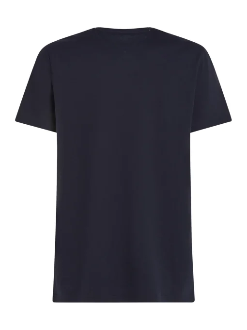 Herren Tommy Hilfiger T-Shirt mit Logo und Rundhalsausschnitt