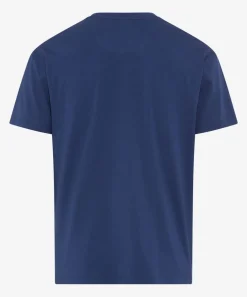 Herren Brax T-Shirt mit Logo-Print