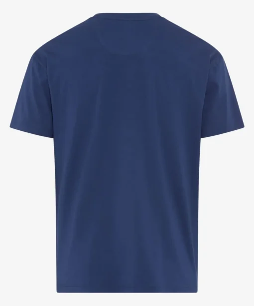 Herren Brax T-Shirt mit Logo-Print