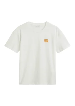 Damen Marc O´Polo Denim T-Shirt mit Logo-Stickerei