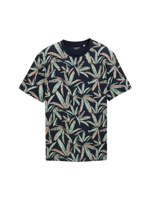 Herren Tom Tailor T-Shirt mit Muster