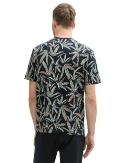 Herren Tom Tailor T-Shirt mit Muster