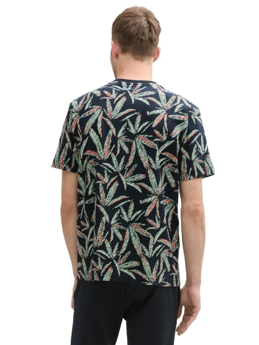 Herren Tom Tailor T-Shirt mit Muster