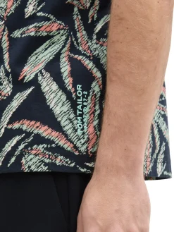 Herren Tom Tailor T-Shirt mit Muster