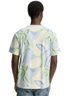 Herren Tom Tailor Denim T-Shirt mit Muster