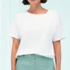 Damen Bianca T-Shirt mit Pailletten