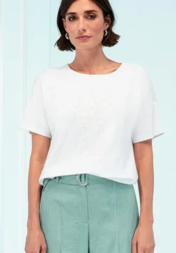 Damen Bianca T-Shirt mit Pailletten