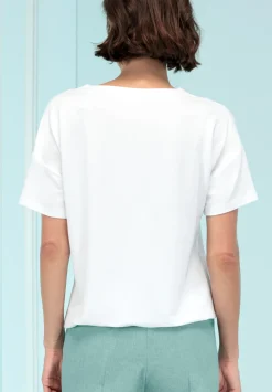 Damen Bianca T-Shirt mit Pailletten