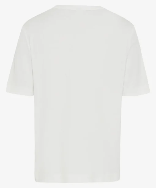 Damen Brax T-Shirt mit Pailletten