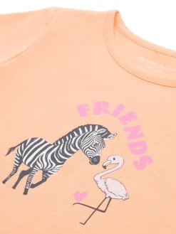 Kinder Tom Tailor Denim T-Shirt mit Print