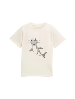 Kinder Tom Tailor Denim T-Shirt mit Print