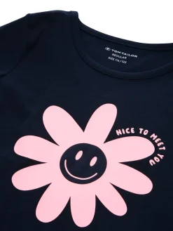 Kinder Tom Tailor Denim T-Shirt mit Print