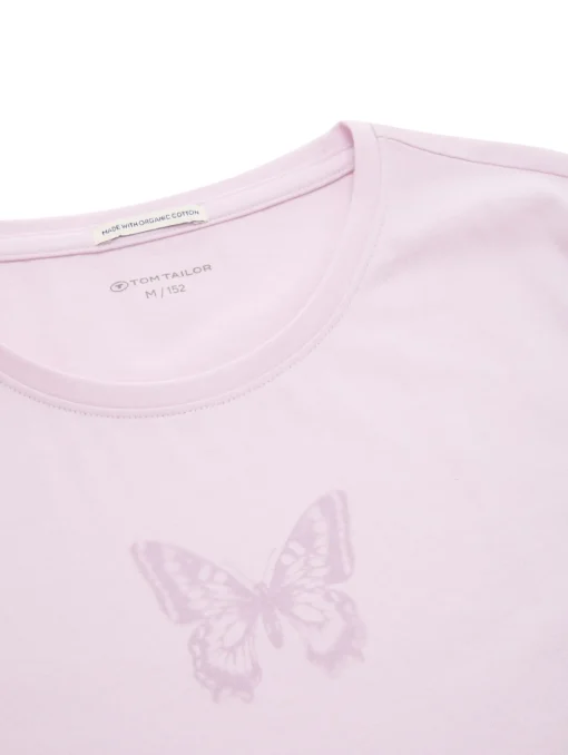 Kinder Tom Tailor Denim T-Shirt mit Print