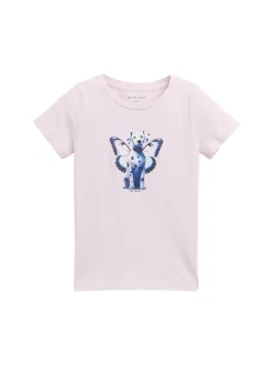 Kinder Tom Tailor Denim T-Shirt mit Print