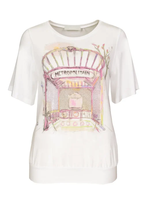Damen Bianca T-Shirt mit Print