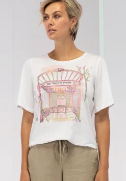 Damen Bianca T-Shirt mit Print