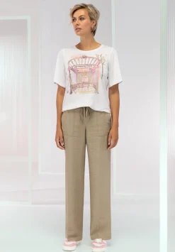Damen Bianca T-Shirt mit Print