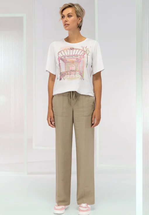 Damen Bianca T-Shirt mit Print