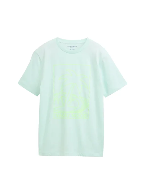 Kinder Tom Tailor Denim T-Shirt mit Print