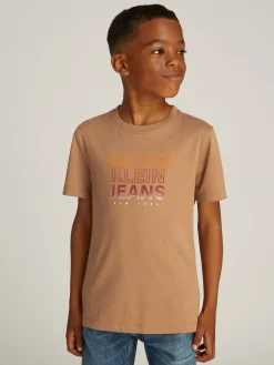 Kinder Calvin Klein T-Shirt mit Print