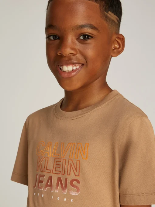 Kinder Calvin Klein T-Shirt mit Print
