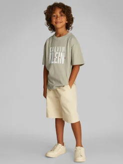 Kinder Calvin Klein T-Shirt mit Print