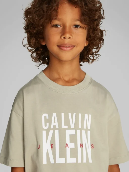 Kinder Calvin Klein T-Shirt mit Print
