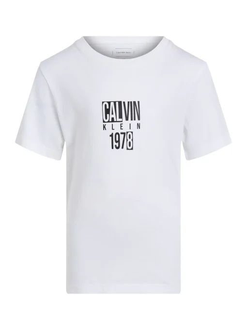 Kinder Calvin Klein T-Shirt mit Print