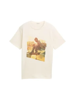 Kinder Tom Tailor Denim T-Shirt mit Print