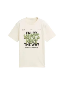 Kinder Tom Tailor Denim T-Shirt mit Print
