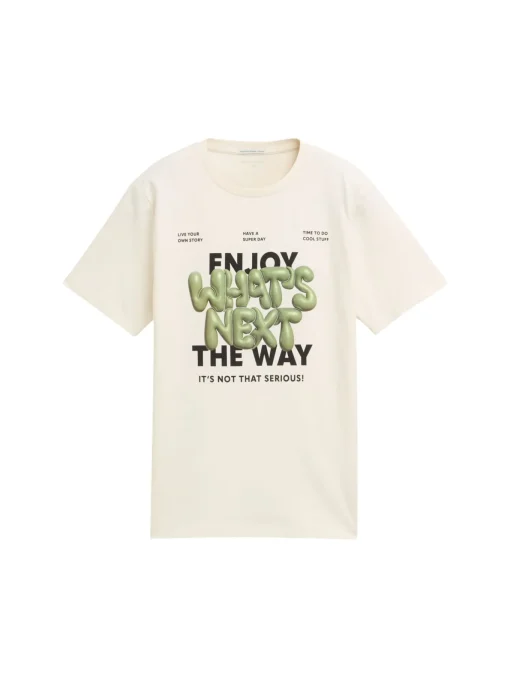 Kinder Tom Tailor Denim T-Shirt mit Print