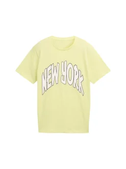 Kinder Tom Tailor Denim T-Shirt mit Print