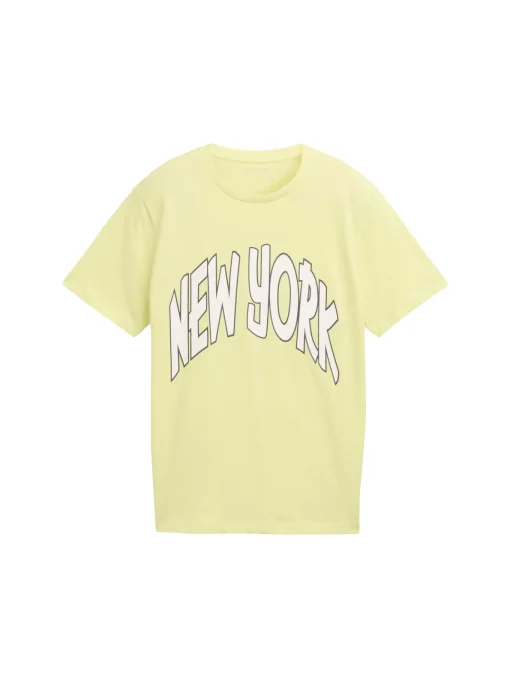 Kinder Tom Tailor Denim T-Shirt mit Print