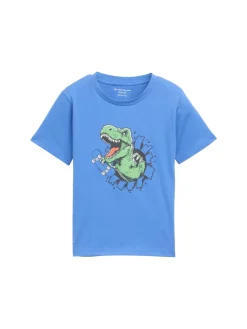 Kinder Tom Tailor Denim T-Shirt mit Print
