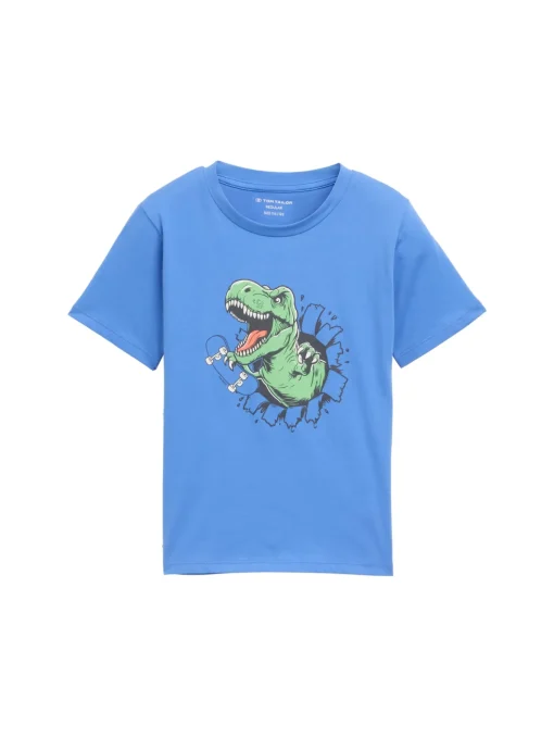 Kinder Tom Tailor Denim T-Shirt mit Print
