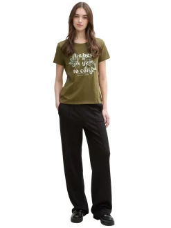 Damen Tom Tailor Denim T-Shirt mit Print