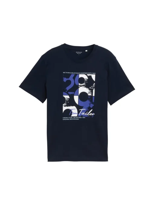 Herren Tom Tailor T-Shirt mit Print