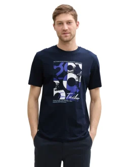 Herren Tom Tailor T-Shirt mit Print