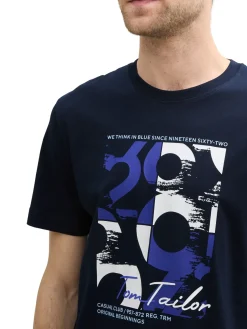 Herren Tom Tailor T-Shirt mit Print