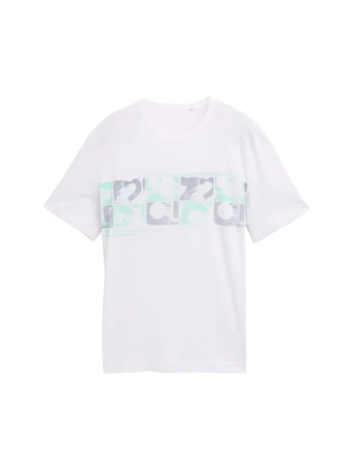 Herren Tom Tailor T-Shirt mit Print