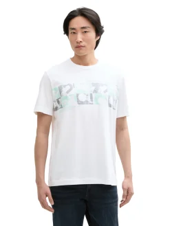 Herren Tom Tailor T-Shirt mit Print