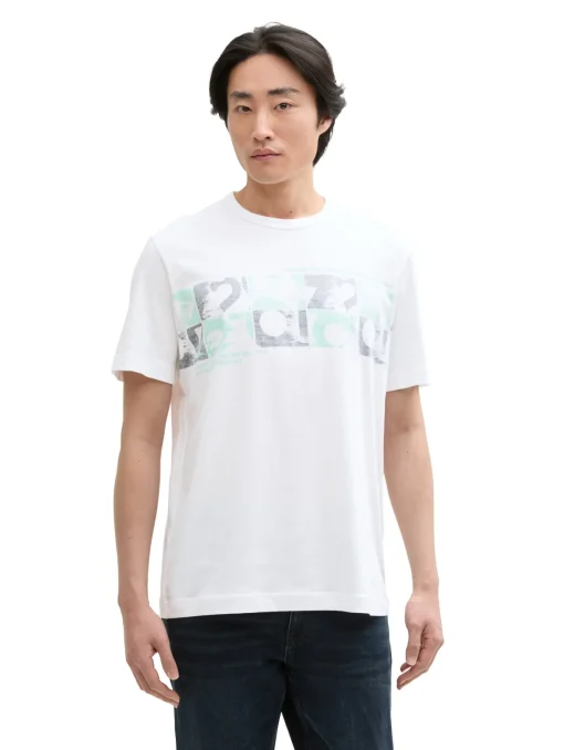 Herren Tom Tailor T-Shirt mit Print